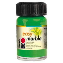 фотография Краска для марморирования easy marble marabu, 15 мл, светло-зелёная