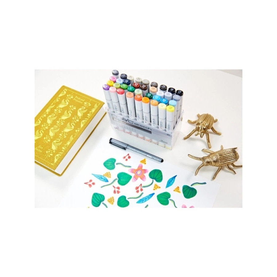 картинка Маркер спиртовой copic sketch, два пера, цвет g21