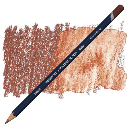 картинка Карандаш акварельный derwent watercolour красный венецианский 63