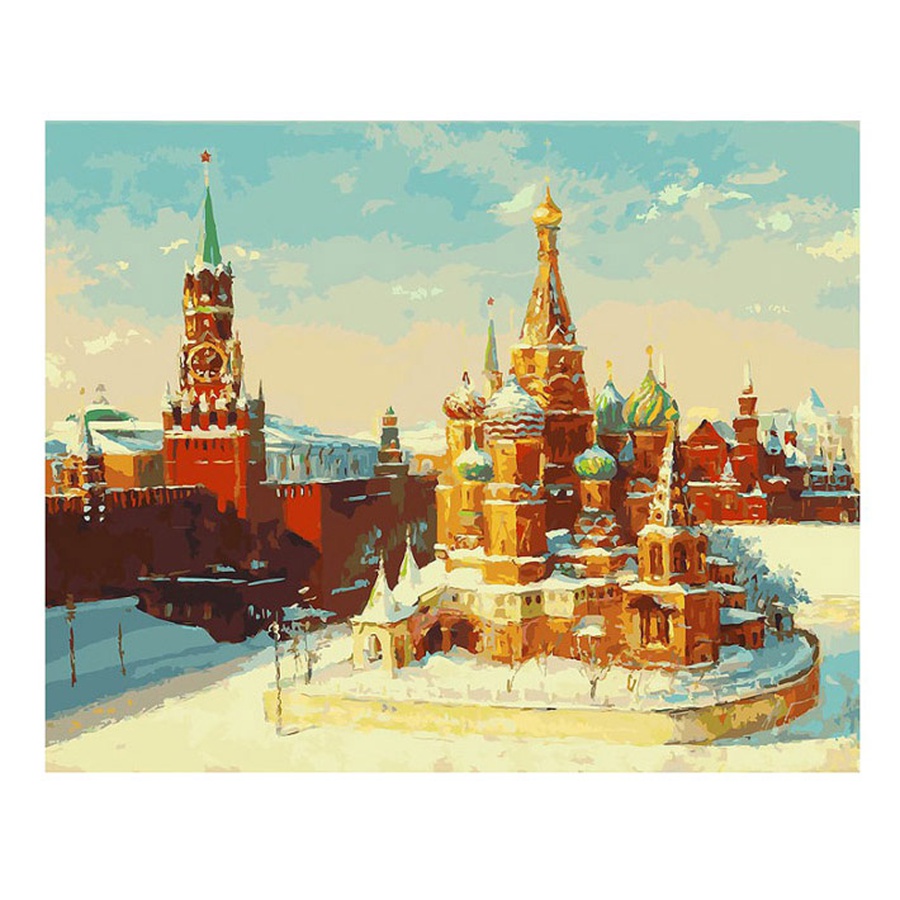 изображение Живопись на холсте 40х50 см. васильевский спуск