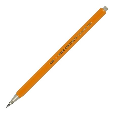 фотография Металлический цанговый карандаш с точилкой, koh-i-noor, длина 120 мм, диаметр 2 мм