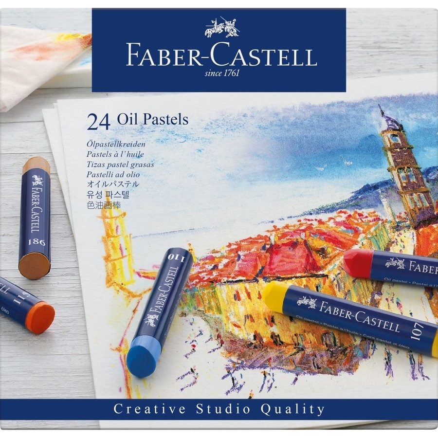 фото Набор масляной пастели faber-castell creative studio 24 цвета, в картоне