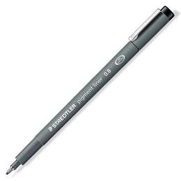 изображение Линер staedtler 0,8 мм, черный