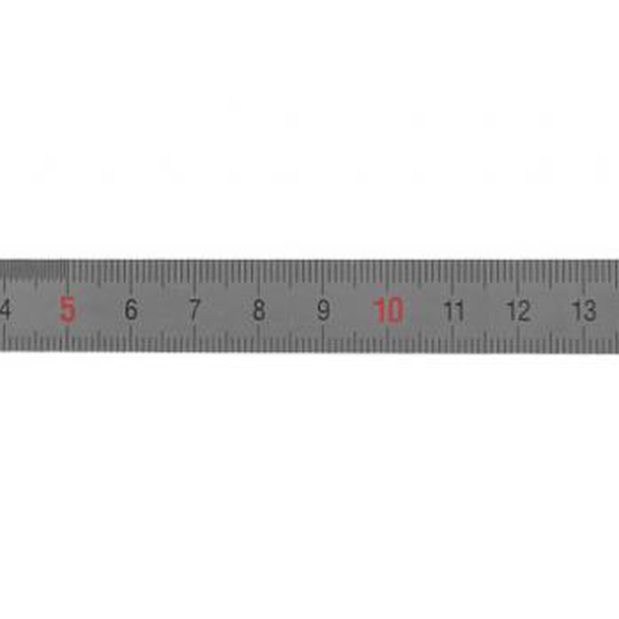 изображение Линейка нержавеющая двусторонняя, длина 15 см