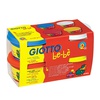 фото Набор пасты для лепки giotto be-be 4 цвета