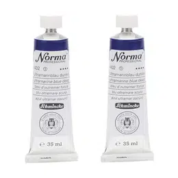 картинка Краска масляная schmincke norma professional № 402 синий ультрамарин тёмный, туба 35 мл