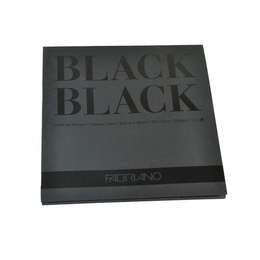 изображение Склейка fabriano black black 20х20 см, 300 г/м2, 20 листов