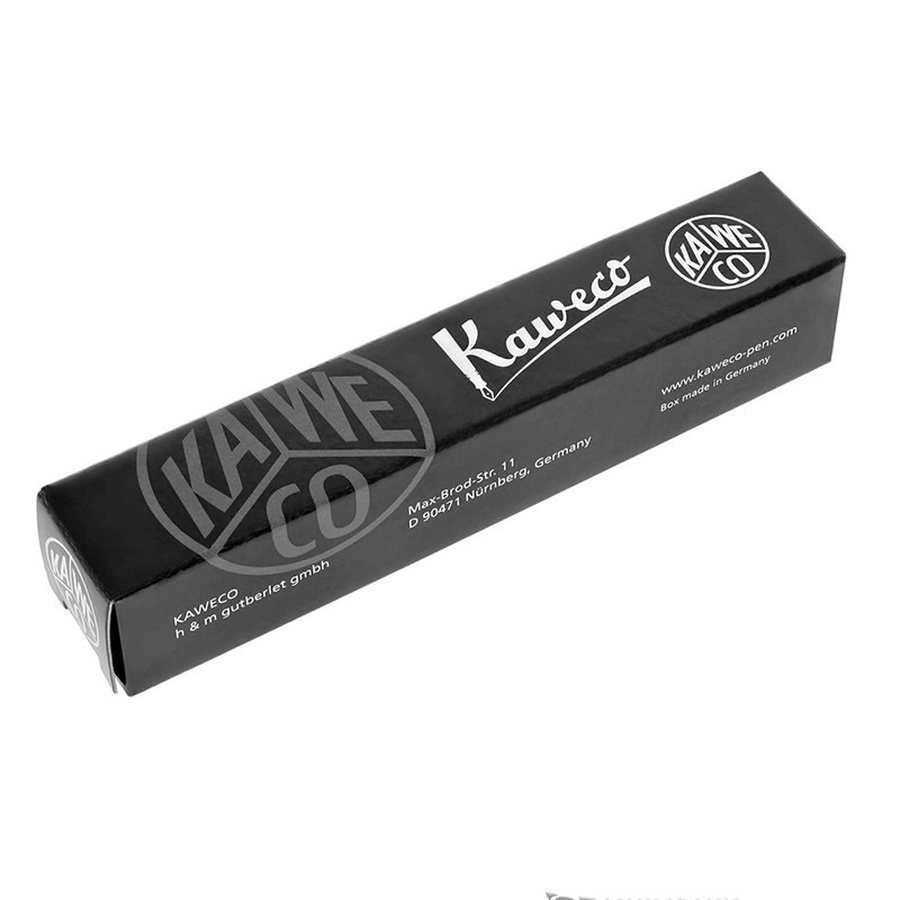 фотография Ручка перьевая kaweco classic sport chess f 0.7мм, черный корпус с шахматным узором