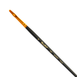 картинка Кисть синтетика roubloff № 6 овальная, длинная ручка, 1337