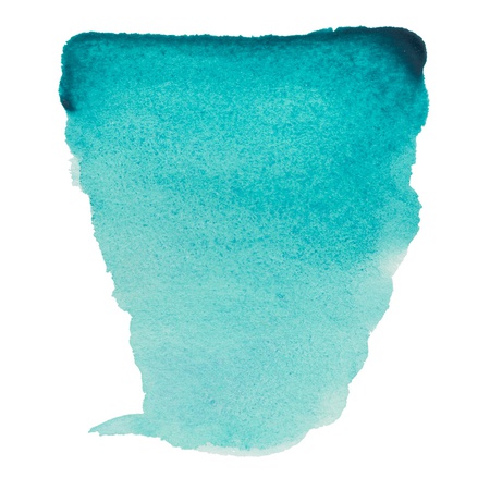 картинка Краска акварельная van gogh, кювета 1,3 мл, № 661 сине-зелёный