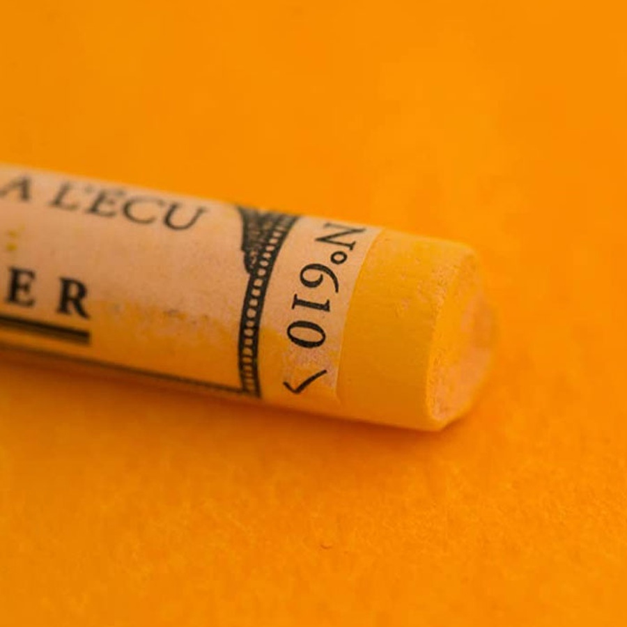 фото Пастель сухая художественная sennelier a'l'ecu, цвет кадмий желтый темный