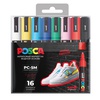 изображение Набор маркеров posca pc-5m стандартные цвета, 16 шт