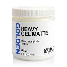 фотография Гель густой матовый golden heavy gel matte 237 мл