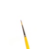 картинка Кисть синтетика арт-квартал №1 круглая, длинная ручка