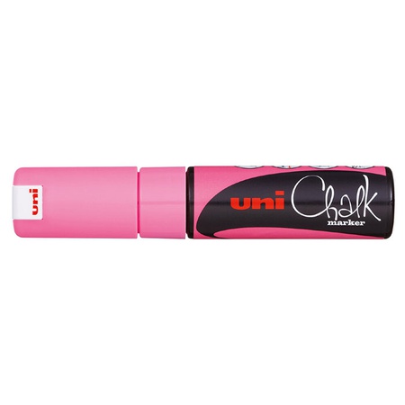 фотография Маркер меловой chalk pwe-8k, флуоресцентно-розовый, до 8.0 мм