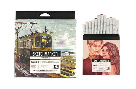 Новинки! Наборы маркеров Sketchmarker