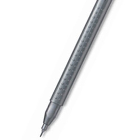 фото Ручка капиллярная черный трёхгранная 0,4 мм grip