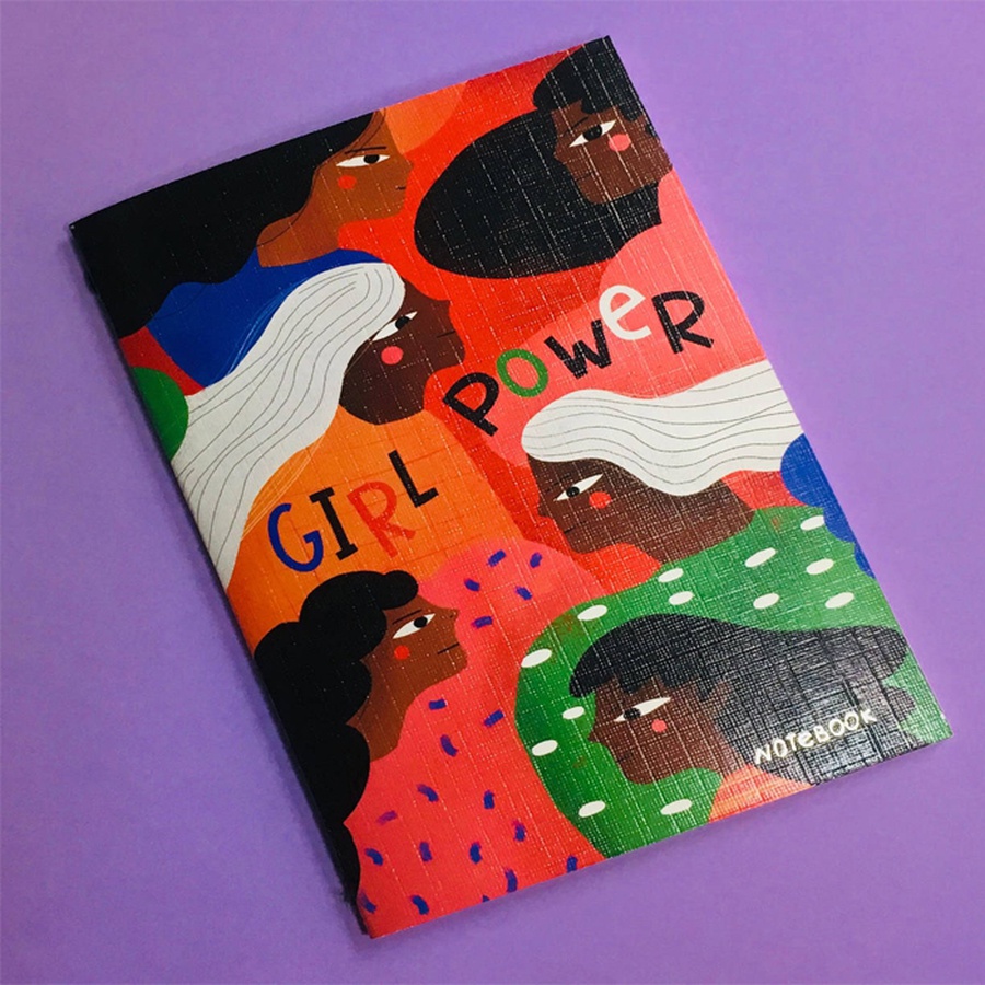 изображение Тетрадь а6 "girl power" (точка)