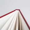 картинка Скетчбук для акварели малевичъ, 100% хлопок, красный, 200 г/м, 14,5х21 см, 30л