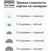 изображение Картина по номерам на холсте "абстрактный кот", 40*50 см