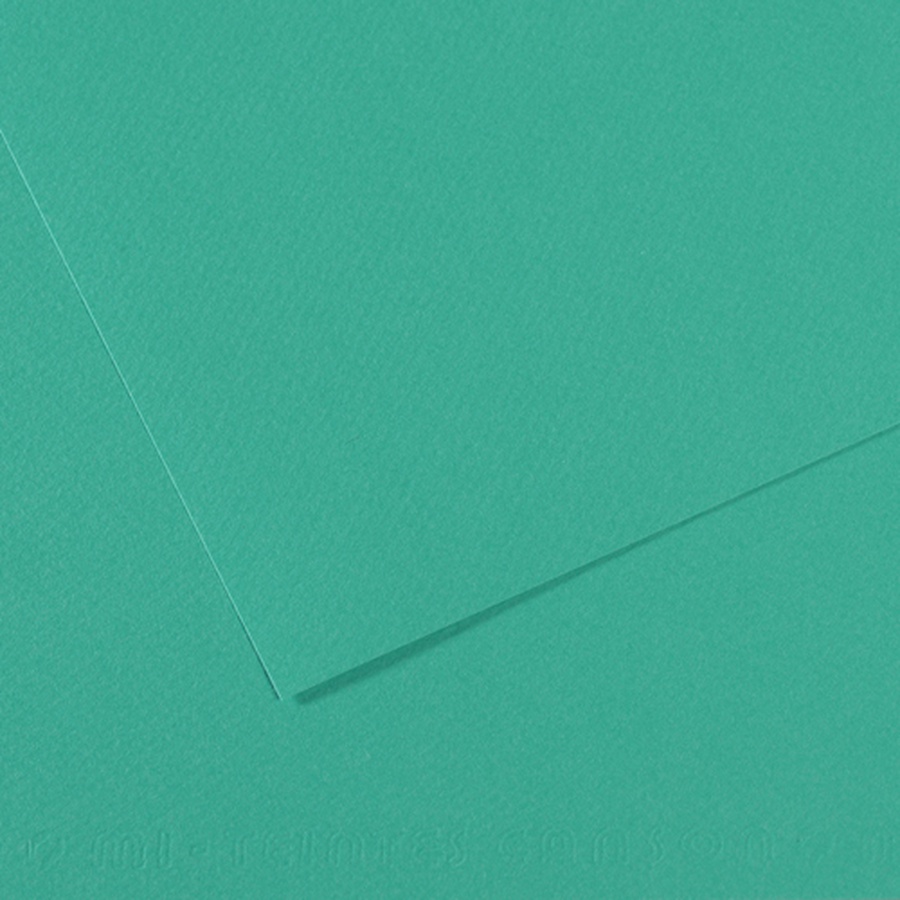 изображение Бумага для пастели canson mi-teintes, 160 г/м2, лист 50х65 см, № 119 морская волна