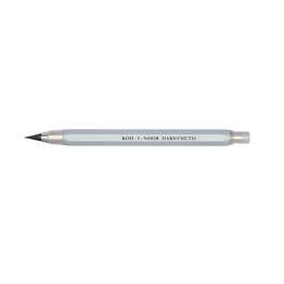 фотография Цанговый карандаш, с точилкой koh-i-noor, корпус серебряного цвета, диаметр 5,6 мм, длина 120 мм