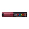 фотография Маркер posca pc-8k, красное вино, до 8.0 мм, скошенный наконечник