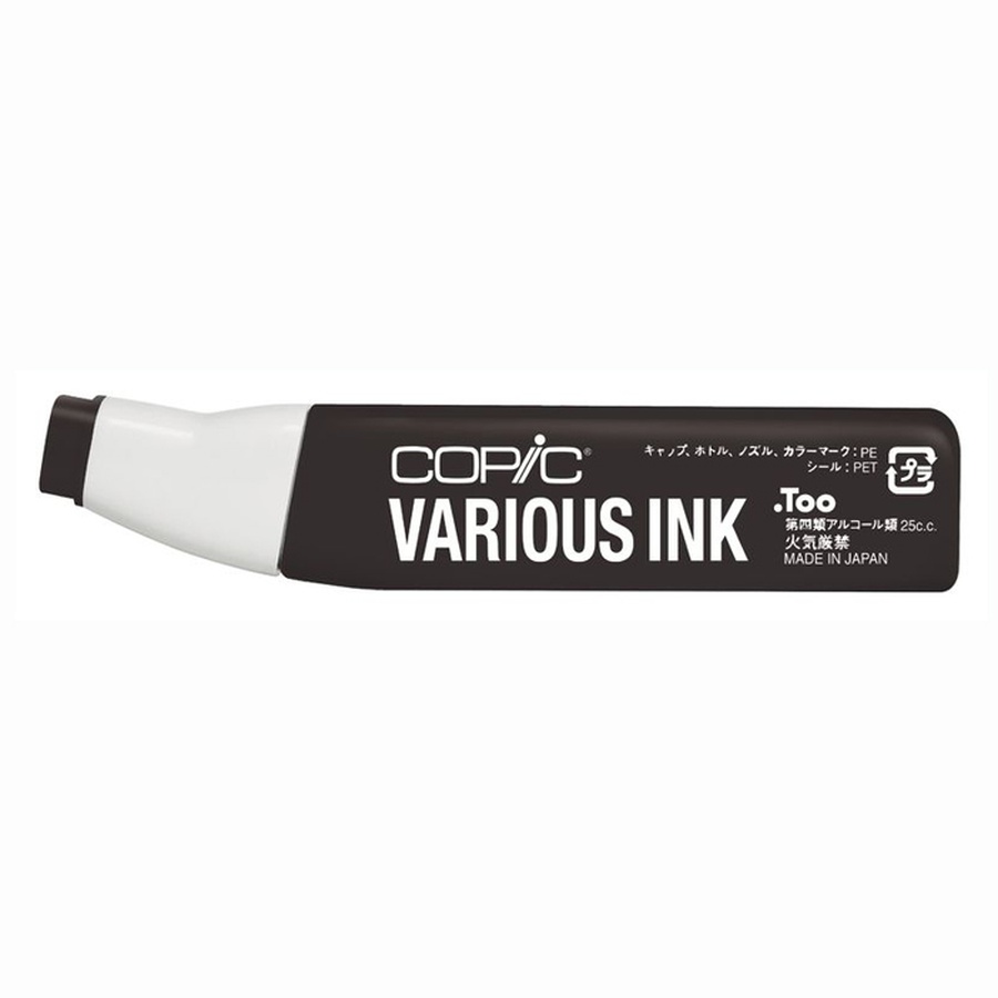 изображение Чернила спиртовые copic various ink, 100 чёрный