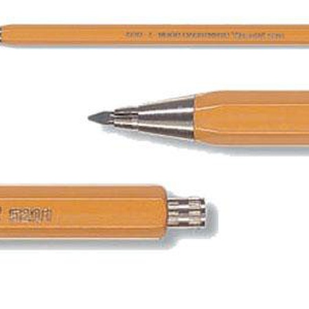 изображение Металлический цанговый карандаш с точилкой, длина 120 мм, диамерт 2,5 мм, koh-i-noor