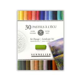 картинка Sennelier набор художественной пастели "пейзаж", 30 цветов 1/2, картон