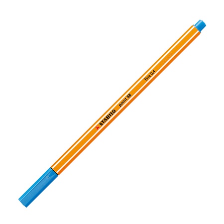картинка Ручка капиллярная цвет ультрамарин stabilo 88