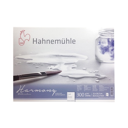 фотография Склейка для акварели hahnemuhle harmony а4, 12 листов, 300 г/м2