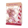 изображение Блокнот аниме magic (обложка девочка с цветком в волосах)