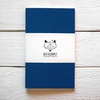 фотография Скетчбук для маркеров maxgoodz classic white, синий, a5, 32 листа, 160 г/м2, на нитке