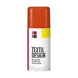 картинка Аэрозольная краска по ткани marabu серии textile design, цвет оранжевый, 150 мл