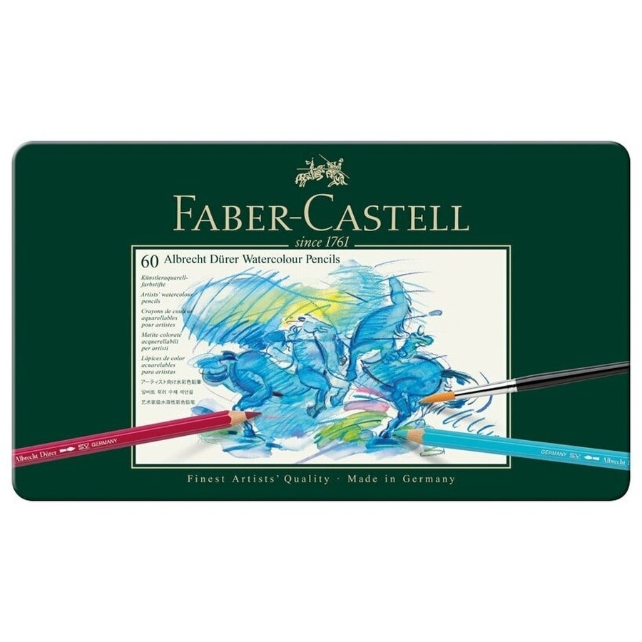 фото Набор акварельных карандашей faber-castell albrecht durer 60 цветов