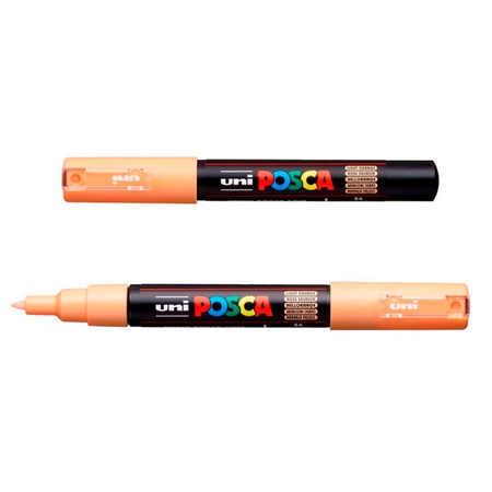 изображение Маркер posca, лососевый, 0.7 мм, пулевидный наконечник
