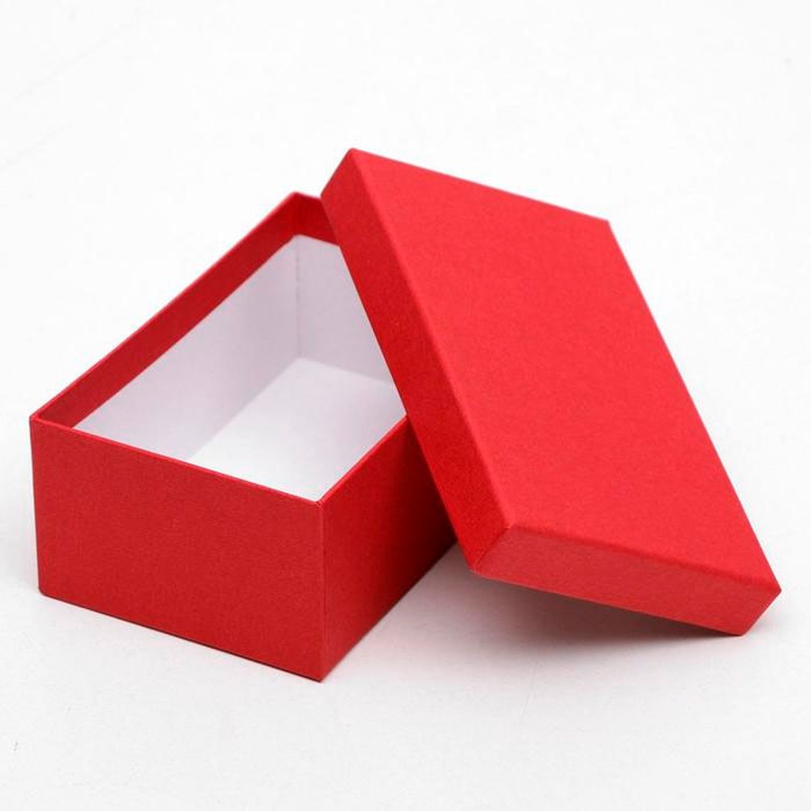 картинка Коробка бордовая 12 х 6,5 х 4 см
