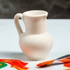 картинка Фигурка-раскраска "кувшинчик", под роспись, 8 см