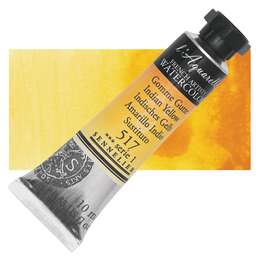изображение Краска акварельная sennelier artist туба 10 мл, индийский жёлтый 517