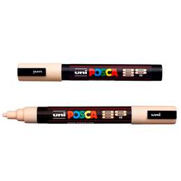 фото Маркер posca, бежевый, 1.8 - 2.5 мм, пулевидный наконечник