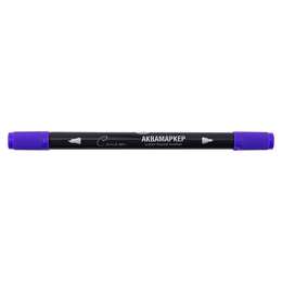 картинка Аквамаркер сонет, двусторонний,ультрамарин фиолетовый