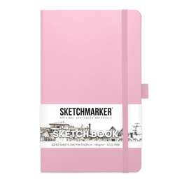 изображение Блокнот для зарисовок sketchmarker  13*21 см 80л розовый