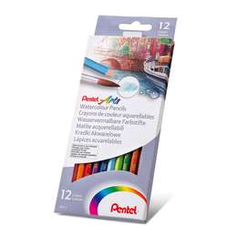 фото Набор акварельных карандашей pentel water colour pencils 12 цветов
