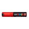 картинка Маркер posca pc-8k, красный, до 8.0 мм, скошенный наконечник