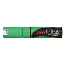 фото Маркер меловой chalk pwe-8k, флуоресцентно-зелёный, до 8.0 мм