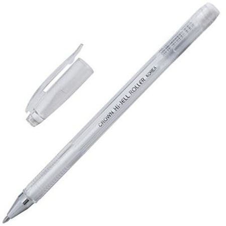 Ручка Crown с белыми чернилами, толщина линии 0,5 мм