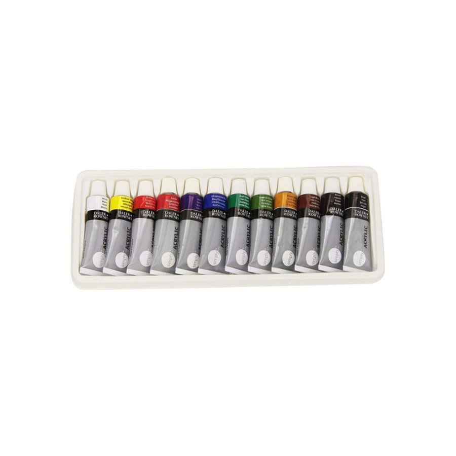 картинка Набор акриловых красок daler rowney simply selection, 12 цветов по 12 мл