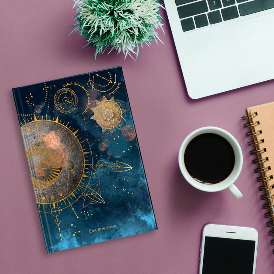 фото Ежедневник недатированный а5 staff astrology, 128 листов