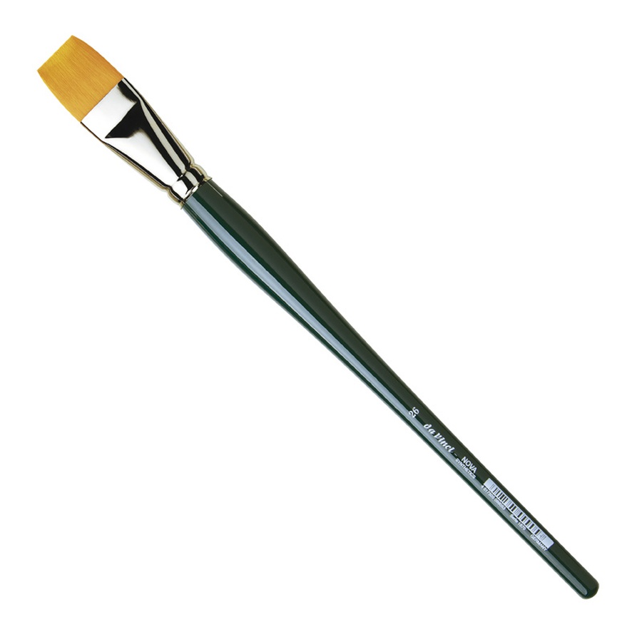 картинка Кисть синтетика плоская длинная ручка da vinci nova 1870 № 26
